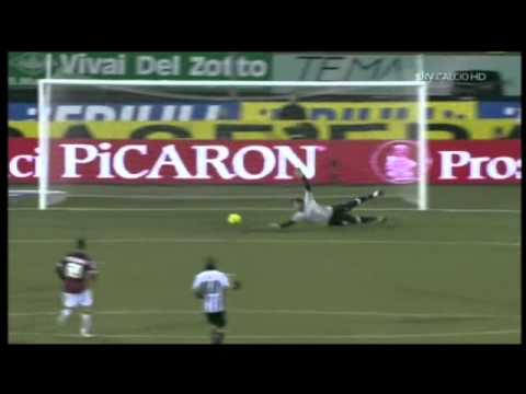 Udinese Bologna 1-1 2010/11 servizio Sky qualita' ottima
