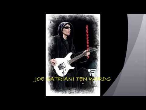 Joe Satriani - Ten Words Backing Track
