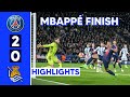 🔵🔴 PSG vs Real Sociedad (2-0) | Extended Highlights & All Goals Mbappé & Barcola