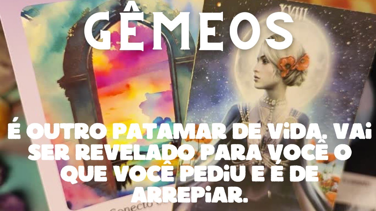 GÊMEOS 💎♊ É OUTRO PATAMAR DE VIDA 💥🙌🦋👀😳 VAI SER REVELADO PARA VOCÊ O QUE VOCÊ PEDIU E É DE ARREPIAR