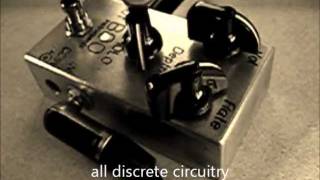 Video thumbnail for BOO Instruments Boutique TREMOLO Stomp Pedal True Bypass Discrete Made in England by BooInstruments