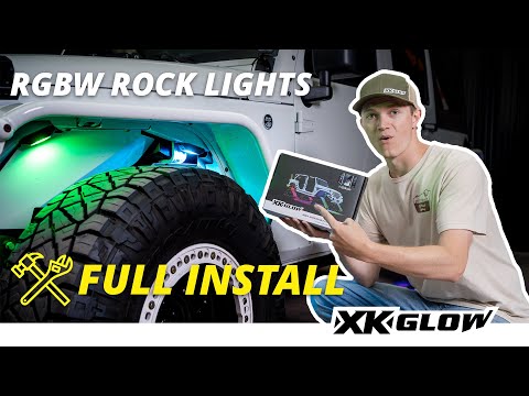 Installing XKmax Rock Lights on Jeep JK – Universal Fit #offroad #ledlighting