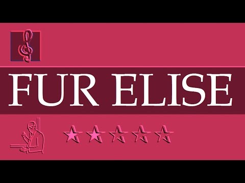 Guitar Mandolin Ukulele Banjo Chords Tutorial - Beethoven - Für Elise (Sheet music)