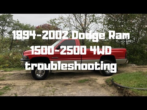 1994-2002 Dodge Ram 2500 4WD Troubleshooting.  My Way.....