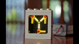 Flux Capacitor with Animated LED Lights Kit