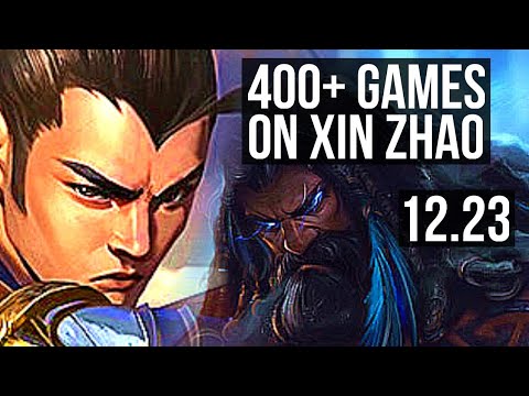 XIN ZHAO vs UDYR (JNG) | 400+ games, Dominating | EUW Master | 12.23