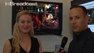 Bluefish444 with InBroadcast InSight at Broadcast Asia 2016 - 4K HDR 