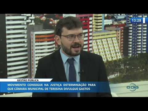 O DIA NEWS 11.11.2019  AndreÌ Portela (criador do Movimento Custo PiauiÌ) - GestaÌƒo PuÌblica