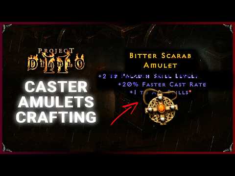 Crafting Amulets Prints Currency for Me - Project Diablo 2 S11