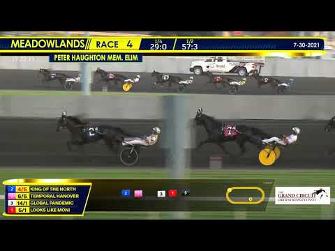 July 30, 2021 - Peter Haughton Memorial Elimination 1 2YO Colt & Gelding Trot