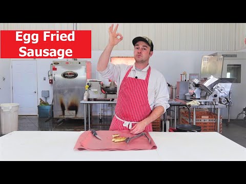 Sausage experiment! Egg Fried Rice Sausage. Stir Fry in a Sausage.