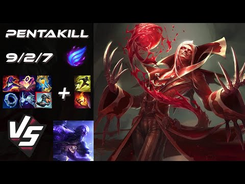 MID Vladimir vs Ryze [PENTAKILL] - EU Grandmaster Patch 25.S2.4