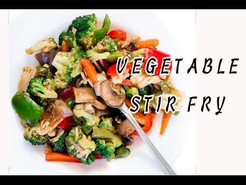 VEGETABLE STIR FRY ( CRISPY+ TENDER+GLUTEN FREE)