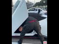 WWE Braun Strowman Lamborghini Funny Moment Wwe Braun Strowman Lamborghini Car Driving
