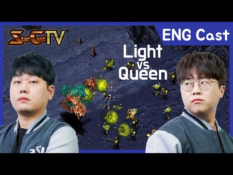 [ENG] Light vs Queen on Shakuras Temple (TvZ) [09.29] - Starcraft Remastered (StarCastTV English)