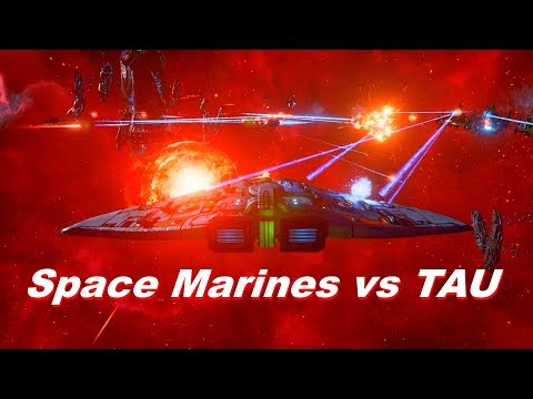 Space Marines vs TAU! Rank 169, Heroic Difficulty, 1500 Points - Battlefleet Gothic Armada