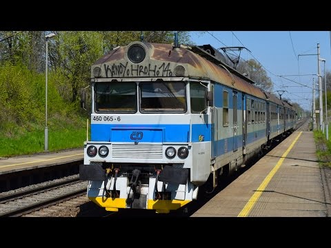 Jízda elektrickou jednotkou ČD 460.065+066 (Os 3315) - 1.5.2017