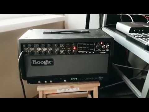 Mesa Boogie Mark 4 with Palmer PG - 04 Load Box. Metal Riffs.