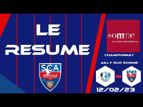 🎥Résumé Ailly sur Somme🔵⚪️ - SC Abbeville🔴🔵 I 10ème journée Championnat R2