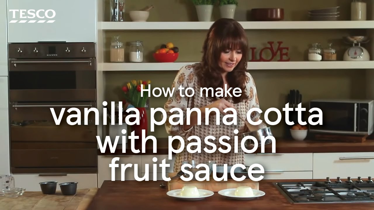 How to make vanilla panna cotta
