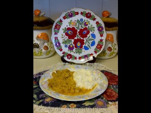 HUNGARIAN CABBAGE PORK STEW authentic traditional quick and easy / DISZNÓ KÁPOSTA PÖRKÖLT