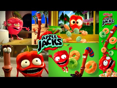 The Best Kellogg’s Apple Jacks Cereal Funny Commercials Ever! CinnaMon and Bad Apple Adventures.