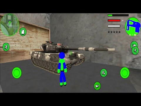 Flying Superhero Spider Stickman Rope Hero Android Gameplay