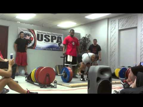 Jesse Griffin 600 lb deadlift