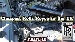 Trying to Repair the WIPER MECHANISM on a ROLLS ROYCE SILVER SPIRIT - PART 10
