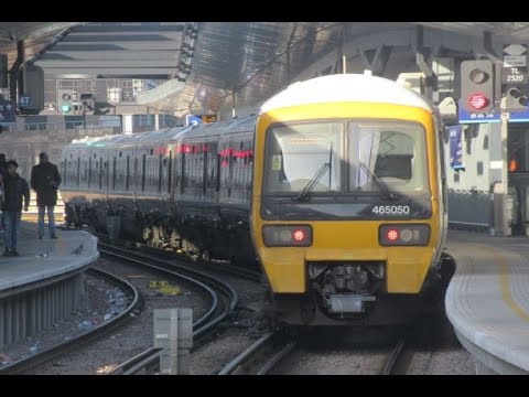 TRAINS AT LONDON BRIDGE JANUARY 2020