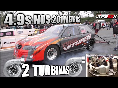 GOL COM 2 TURBINAS JÁ PENSOU? 4.9s NOS 201m EQUIPE VITURRO 🇦🇷JUNTOS SOMOS MAIS FORTES EMOCIONANTE