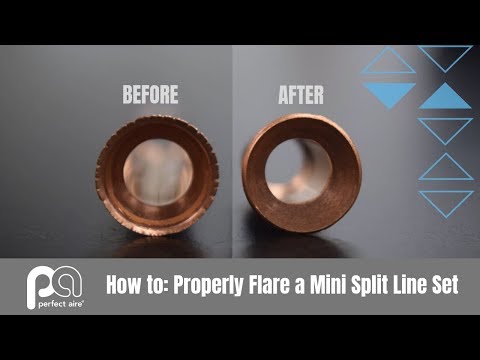 How to Properly Flare a Mini Split Line Set — Perfect Aire