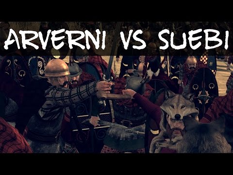 Total War Rome 2 Online Battle 112 Arverni vs Suebi