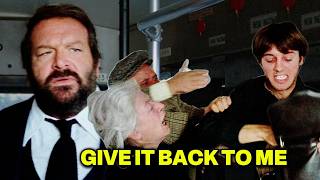 Consequences of starting trouble on the fat guy’s bus | Bud Spencer