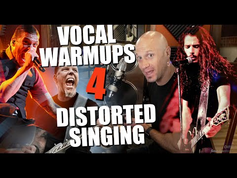 How To Warm Up For Singing With Distortion (Cues From James Hetfield, Brent Smith, Chris Cornell)