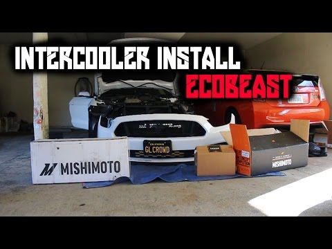 2015 Mustang Ecoboost Mishimoto INTERCOOLER - INSTALL AND REACTIONS