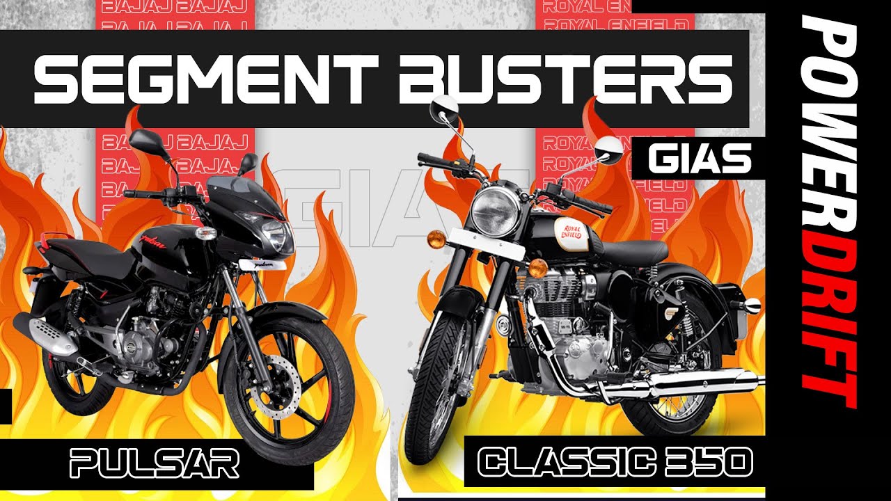 Bajaj Pulsar & Royal Enfield Classic 350 | Indian premium motorcycle market legends | PowerDrift