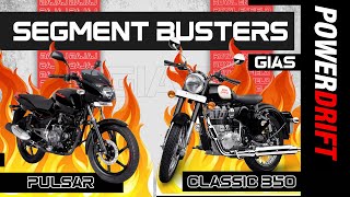 Bajaj Pulsar & Royal Enfield Classic 350 | Indian premium motorcycle market legends | PowerDrift