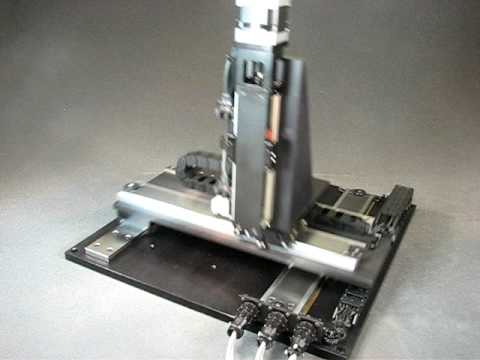 Three Axis Positioning Gantry System by MOTICONT