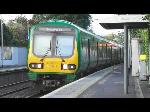 Irish Rail 29000 Class Commuter Train 29415 - Kilbarrack Station, Dublin