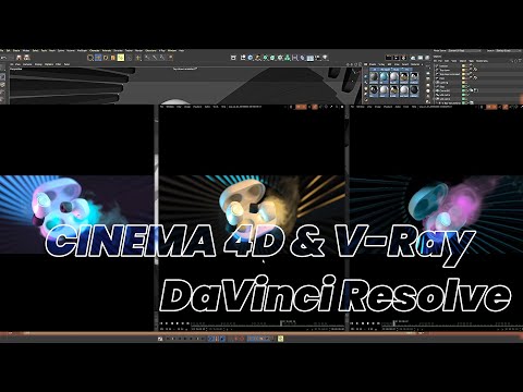 V-Ray Light mix in post-production | Resolve 17