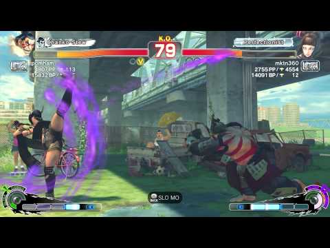 "Best Bout Replays"  USF4 - pomham vs mktn360  (1080p HD)