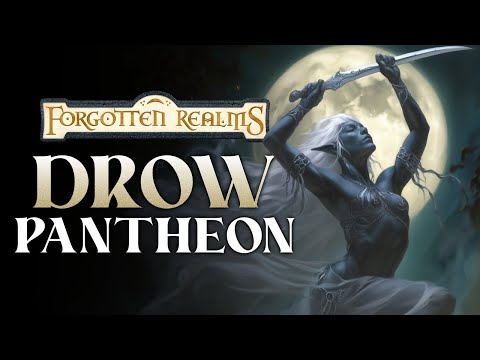 The Dark Seldarine, Gods of the Drow | Forgotten Realms Lore