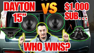 Dayton Audio 15” Subwoofer Review – Is It the BEST Budget 15”?