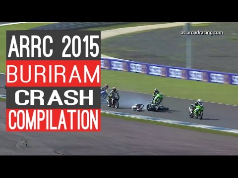 ARRC 2015 Buriram Crash Compilation