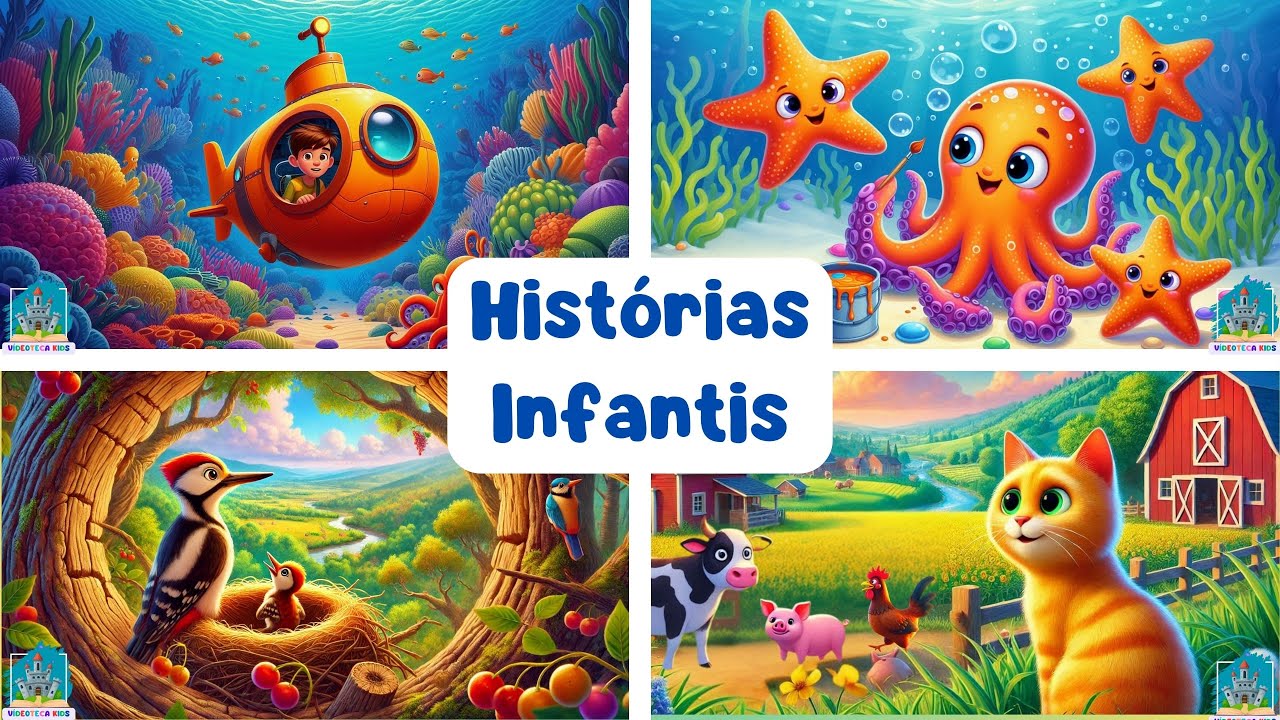 HISTORIAS INFANTIS | Educativo | Aprendizado | #historiainfantilparadormir#historinha#livrosinfantis