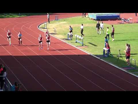 150m Karolína a Radka 16.5.2018