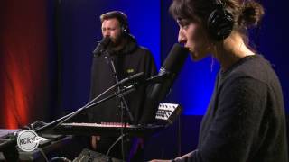 Mount Kimbie performing &quot;Marilyn&quot; Live on KCRW
