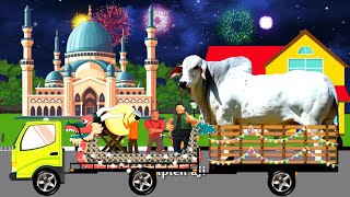 Download lagu Sapi Kurban Jumbo diangkut Truk Gandeng Takbir Keliling Idul Adha Terbaru 2026 mp3