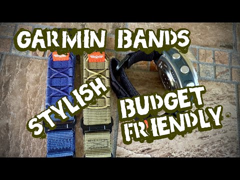 Garmin Watch Replacement Bands by Bandletic (also for Apple & Samsung)